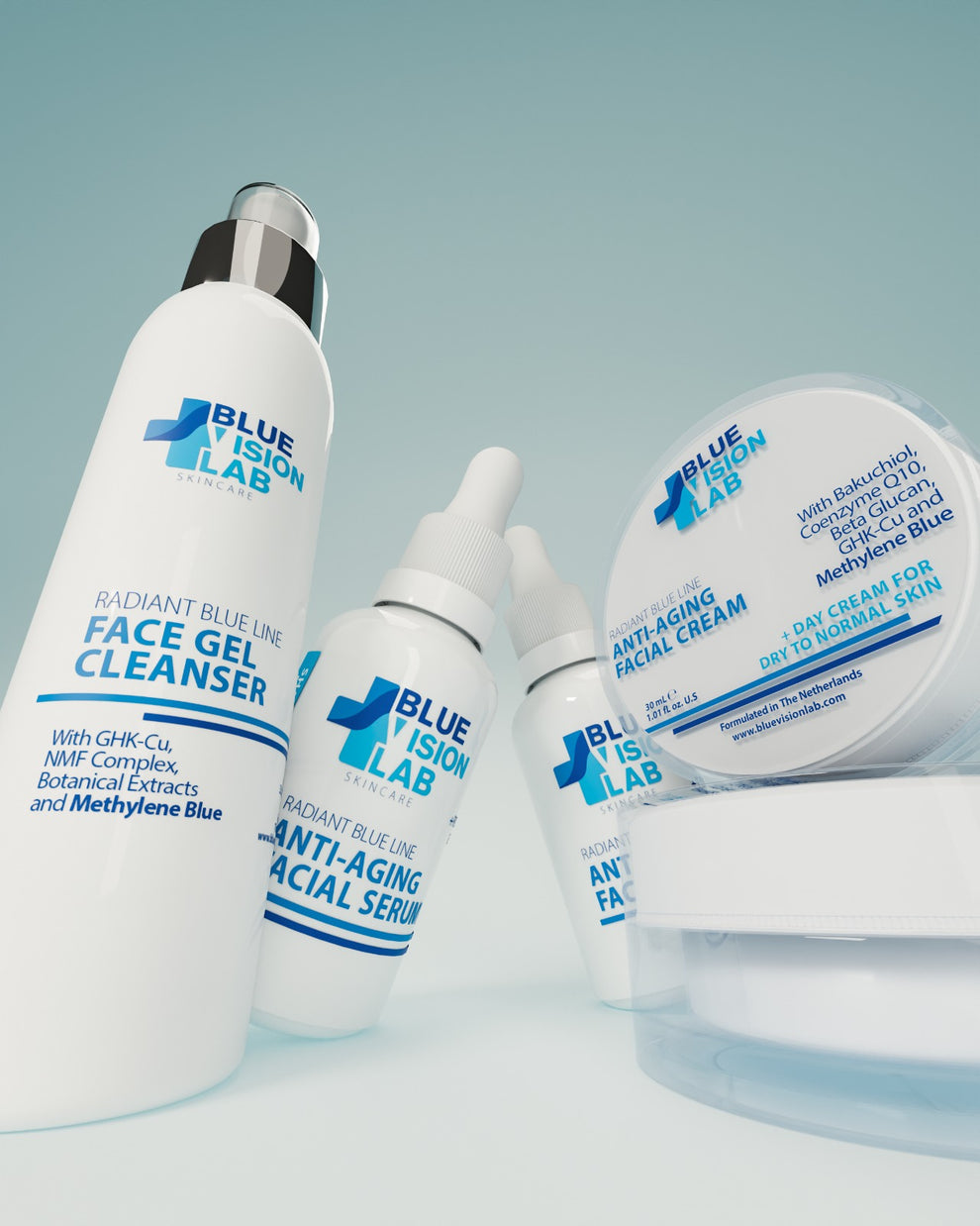Coffret Visage Premium – Routine Complète Blue Vision Lab