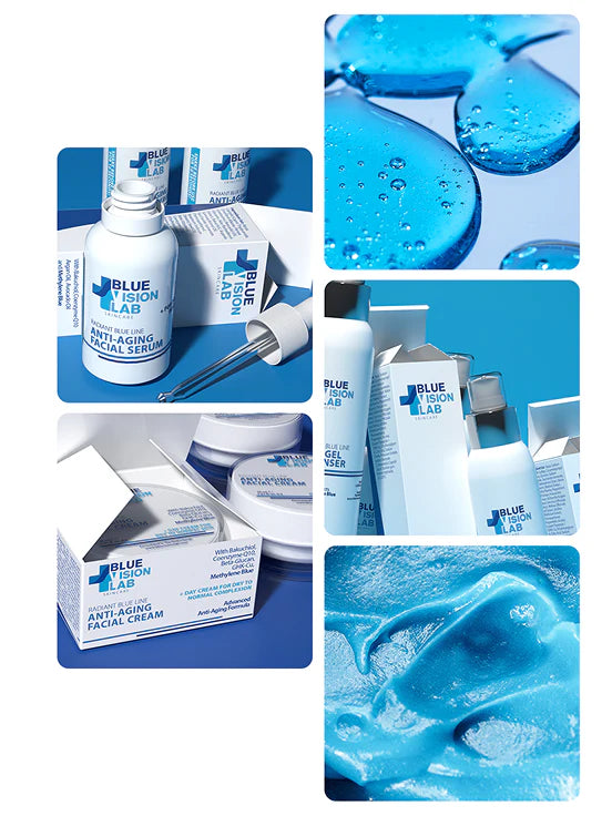 Coffret Visage Premium – Routine Complète Blue Vision Lab